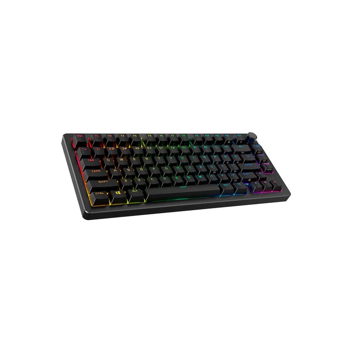 HyperX Alloy Rise 75/ Bezdrôtová USB + Bluetooth/ Čierna 