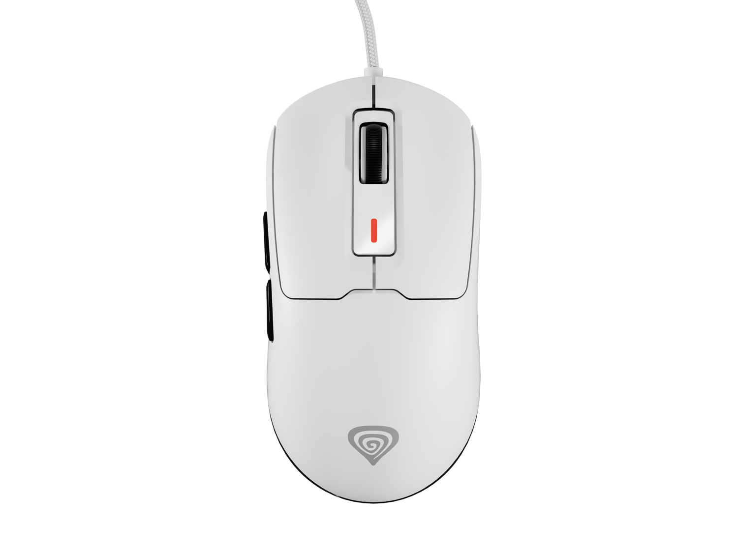 Genesis herná myš KRYPTON 660/ Herná/ Optická/ 12 000 DPI/ Drôtové USB-A/ Biela