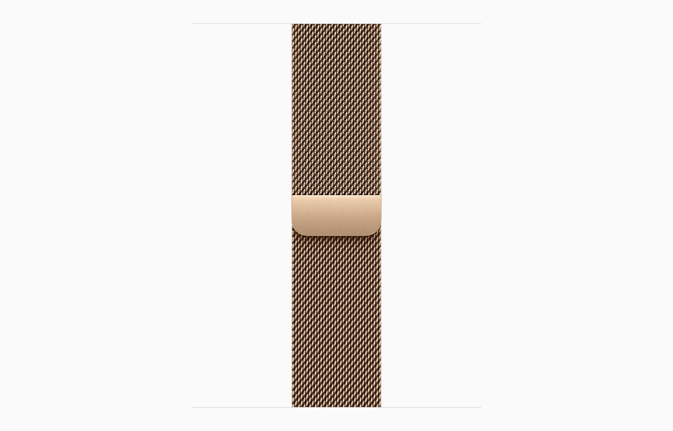 Apple Watch Series 10 GPS + Cellular 42mm Gold Titanium Case with Gold Milanese Loop 