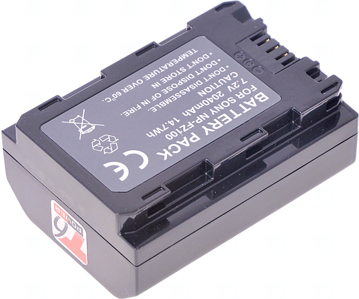 Batéria T6 Power pre Sony NP-FZ100, 2040mAh, 14, 7Wh 