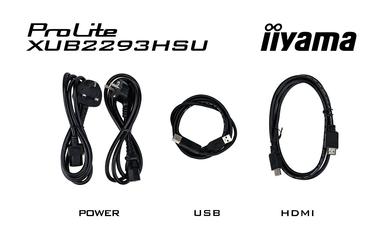 iiyama ProLite/ XUB2293HSU-B7/ 21, 5"/ IPS/ FHD/ 100Hz/ 1ms/ Black/ 3R 