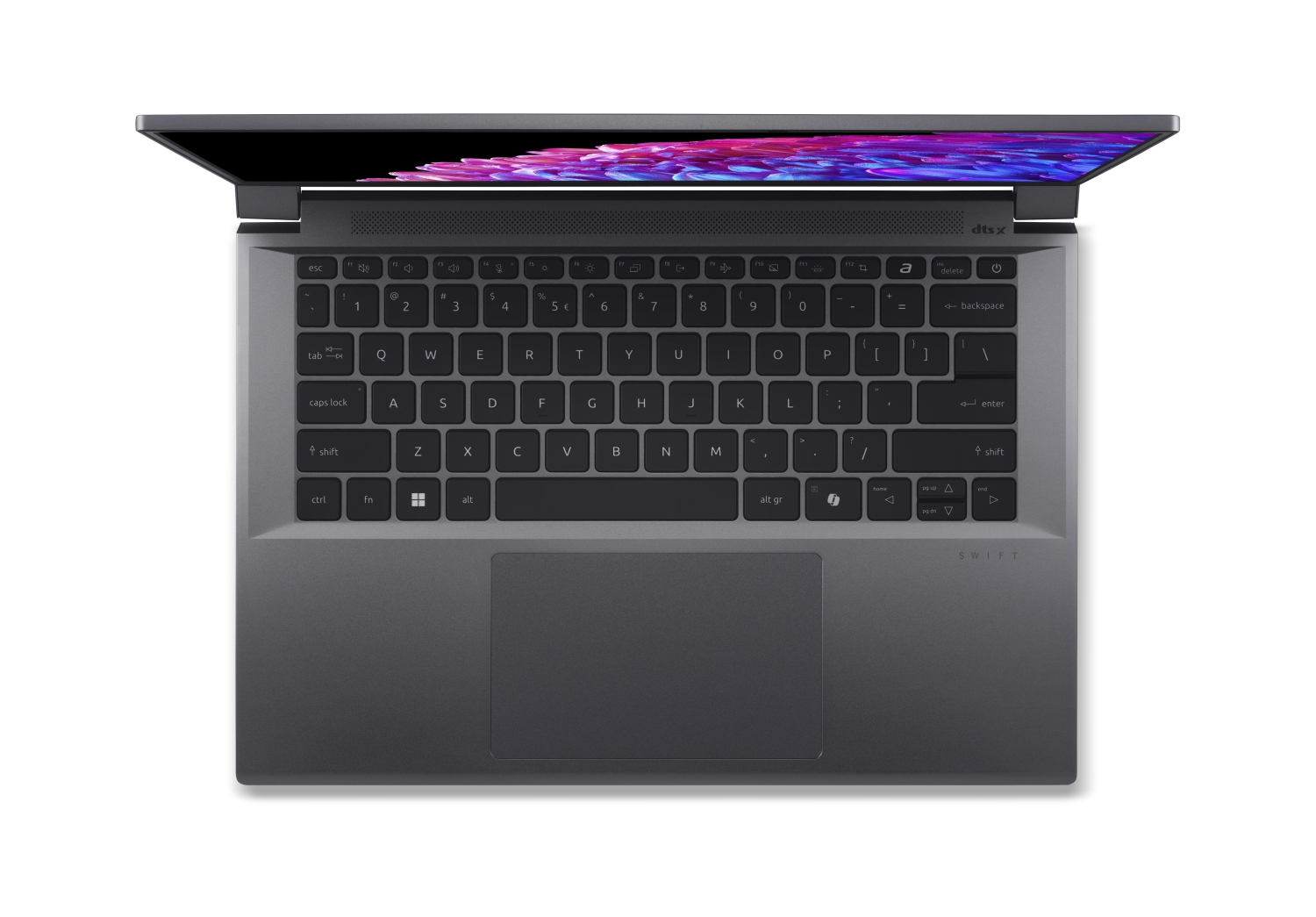 Acer Swift X 14/ SFX14-72G/ U7-155H/ 14, 5"/ 2560x1600/ 32GB/ 1TB/ RTX 3050/ W11H/ Gray/ 2R 