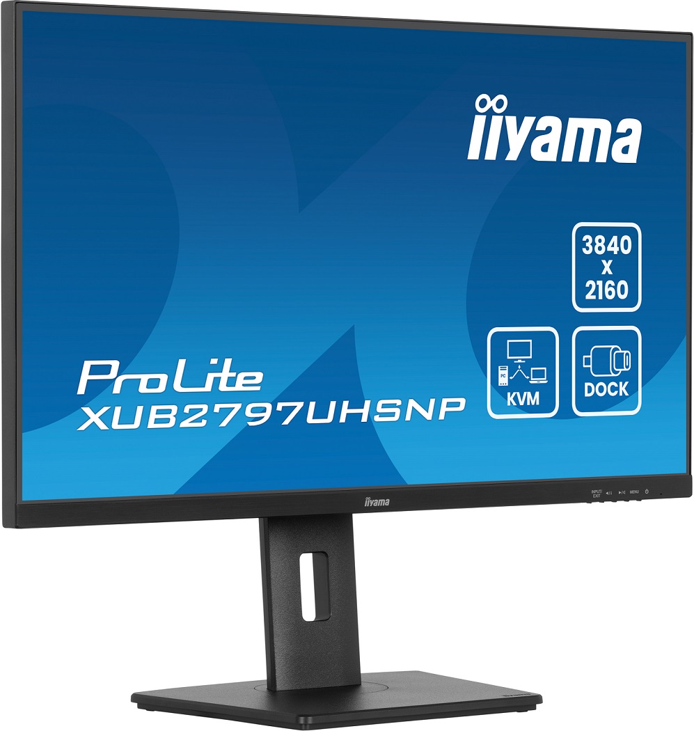 iiyama ProLite/ XUB2797UHSNP-B1/ 27"/ IPS/ 4K UHD/ 60Hz/ 4ms/ Čierna/ 5R 