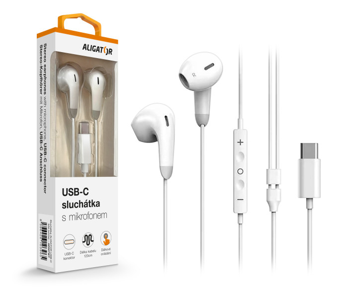 ALIGATOR AE007/ USB-C/ Biela