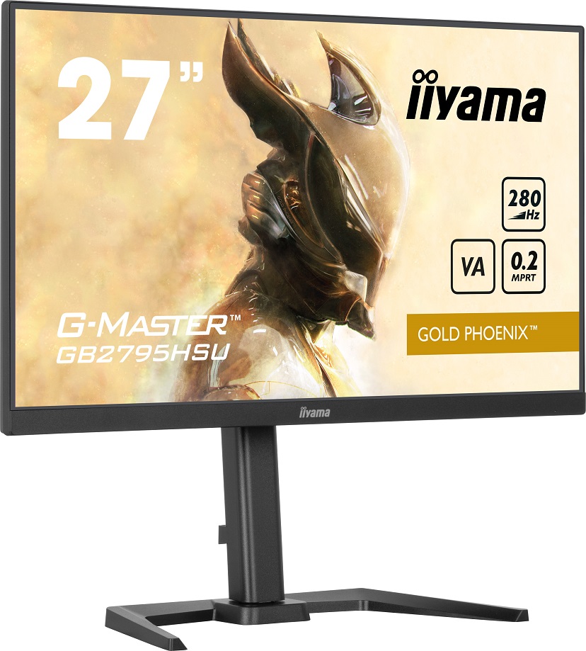 iiyama G-Master/ GB2795HSU-B1/ 27"/ VA/ FHD/ 280Hz/ 0, 2ms/ Black/ 3R 