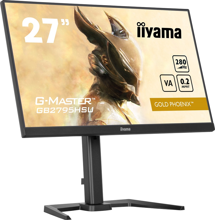 iiyama G-Master/ GB2795HSU-B1/ 27"/ VA/ FHD/ 280Hz/ 0, 2ms/ Black/ 3R 