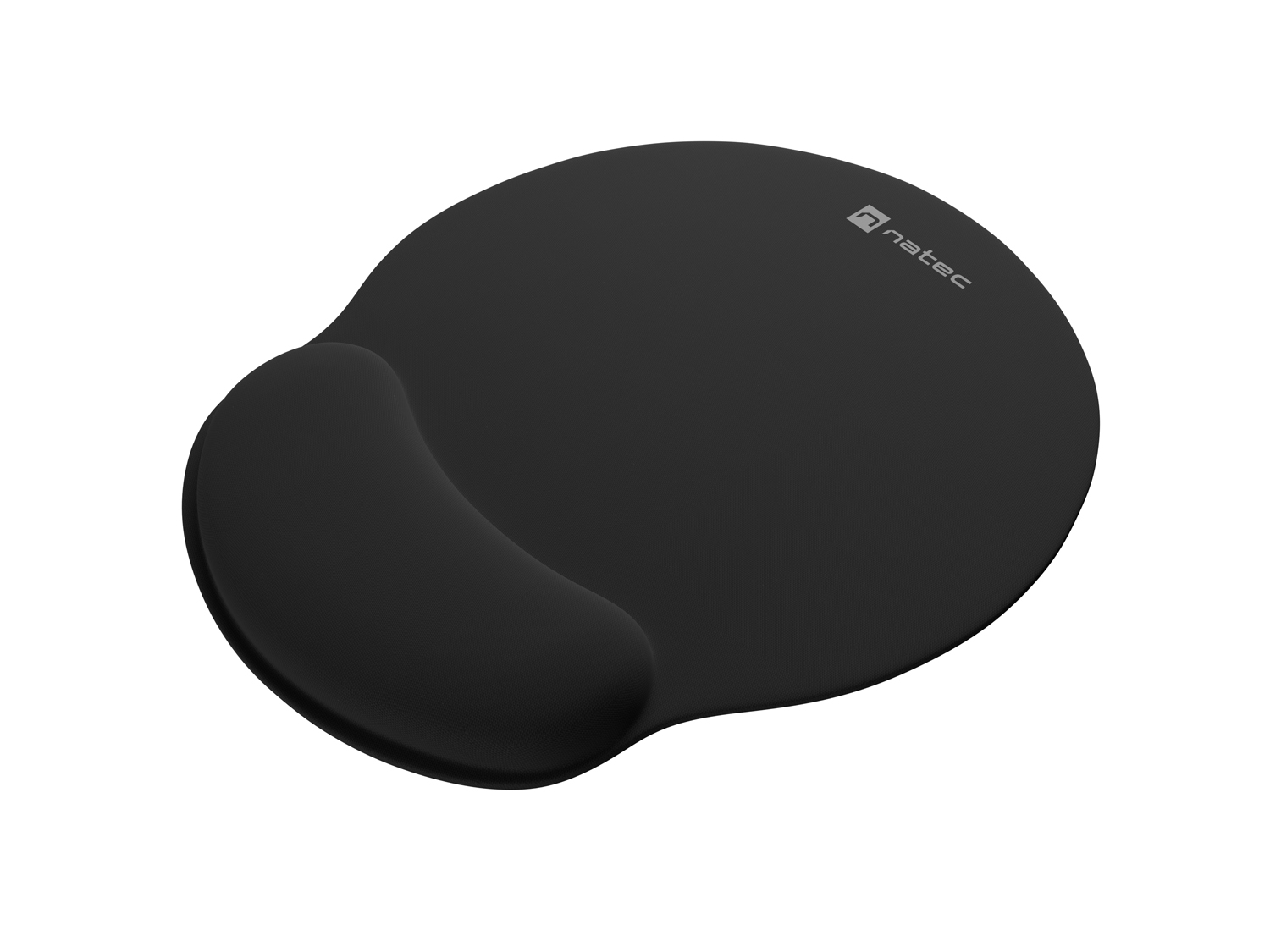 Ergonomický set podložiek pod zápästie Natec CHIPMUNK 2v1, čierna 