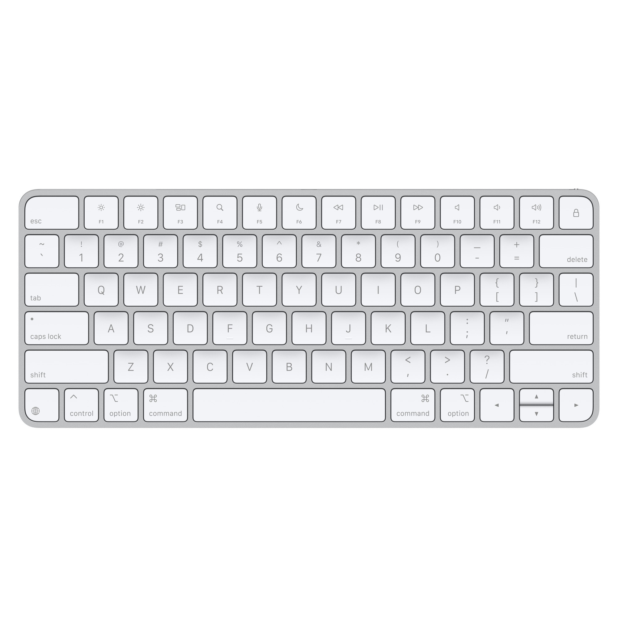 Apple Magic Keyboard/ Bezdrôtová Bluetooth/ US layout/ Biela