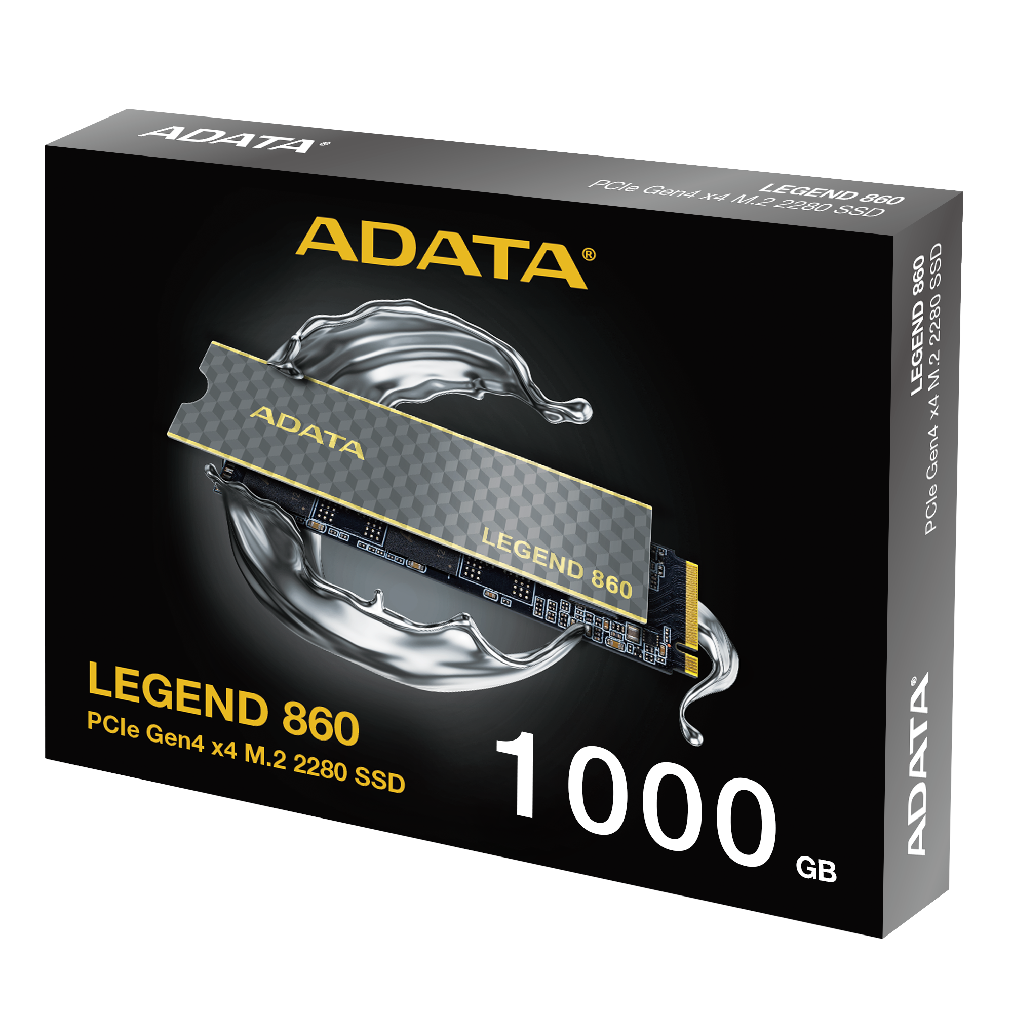 ADATA LEGEND 860/ 2TB/ SSD/ M.2 NVMe/ Čierna/ Heatsink/ 5R 