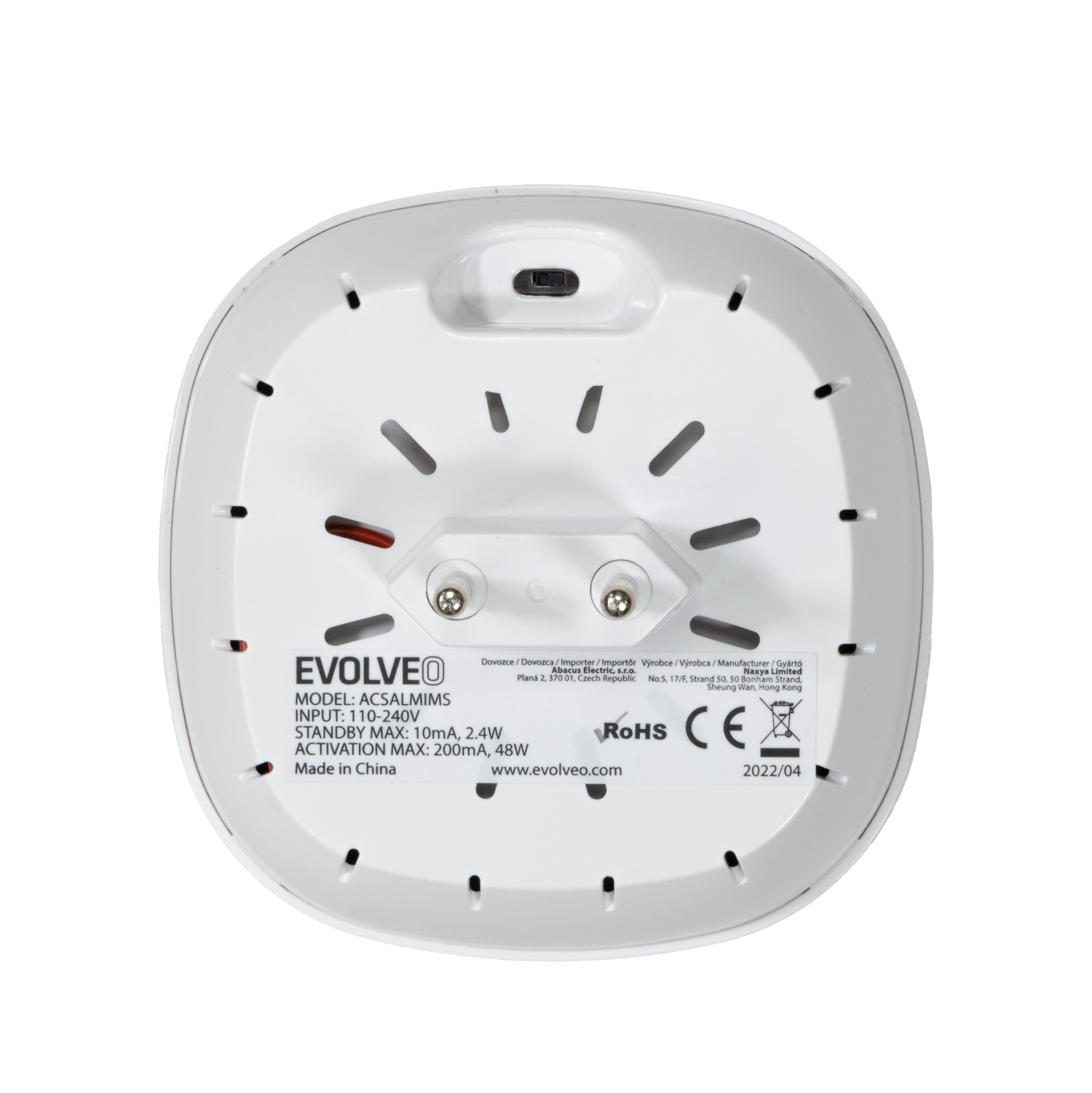 EVOLVEO bezdrôtová vnútorná siréna pre SecuPro/ Alarmex Pro 