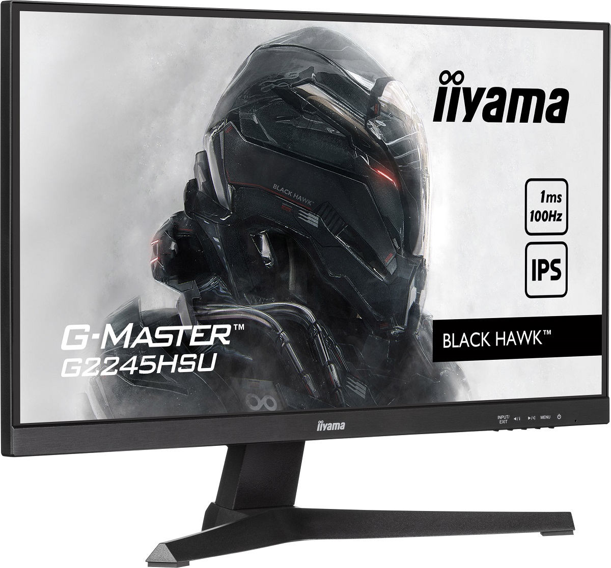 iiyama G-Master/ G2245HSU-B2/ 21, 5"/ IPS/ FHD/ 100Hz/ 1ms/ Black/ 3R 