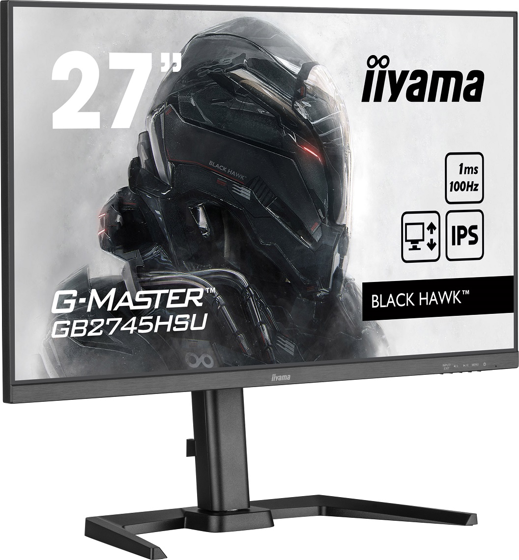 iiyama G-Master/ GB2745HSU-B2/ 27"/ IPS/ FHD/ 100Hz/ 1ms/ Black/ 3R 
