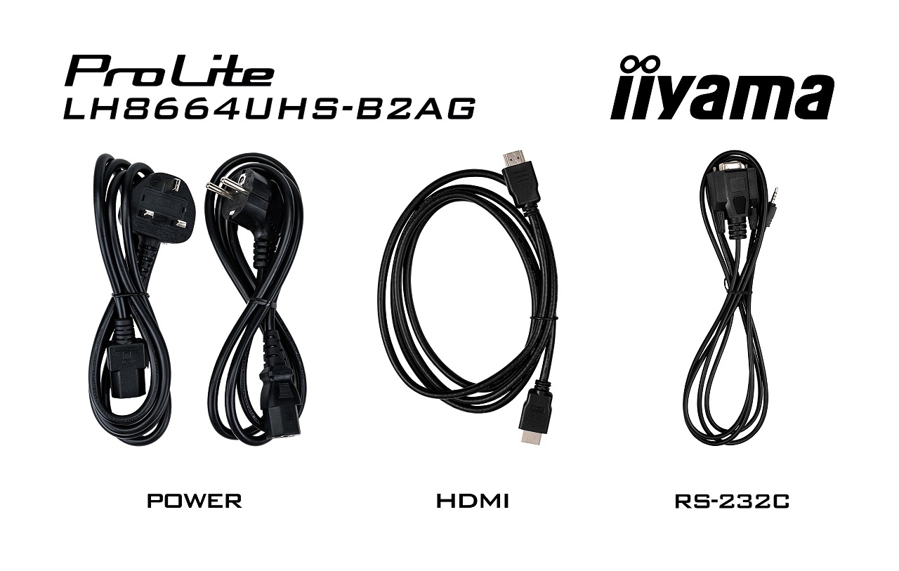 86" iiyama LH8664UHS-B2AG: IPS, 4K, 24/ 7, Android 