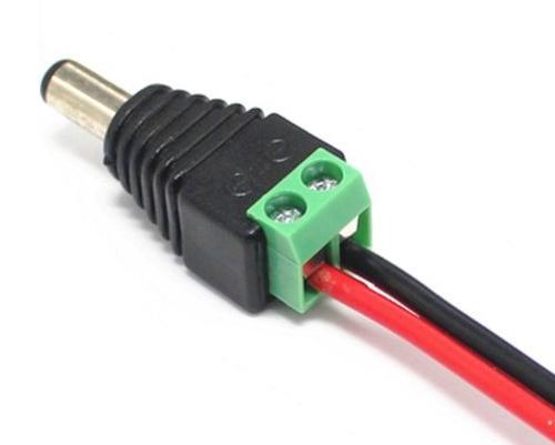DCSV21 DC napájací konektor 2.1mm so svorkovnicou - male 