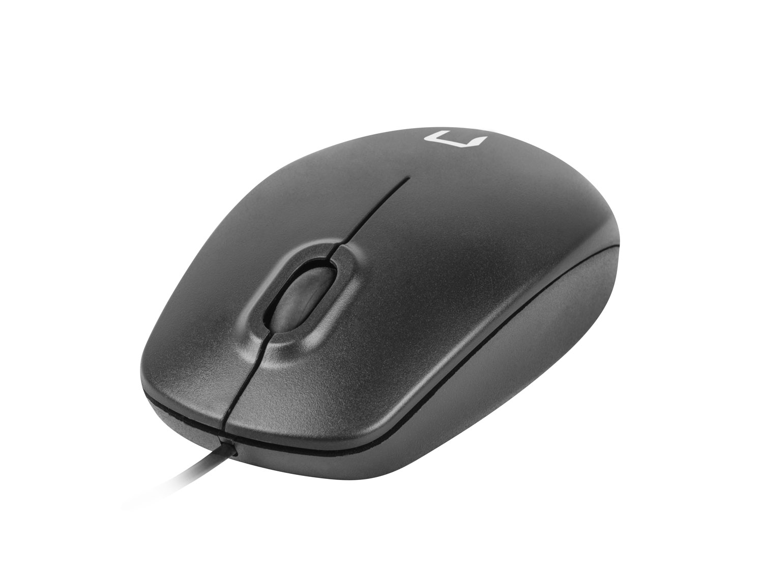 Natec laserová myš HAWK/ 1000 DPI/ Kancelárska/ Laserová/ 1 000 DPI/ Drôtová USB/ Čierna 