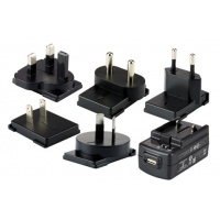 Honeywell ScanPal EDA70, 60, 50 - KIT, 5V/ 2A PS, 5 PLUGS PACKED - zásuvkové adaptéry