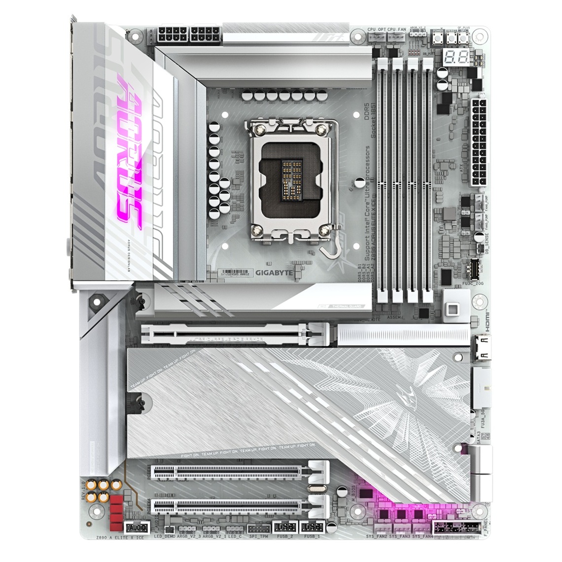 GIGABYTE Z890 AORUS ELITE X ICE/ LGA 1851/ ATX 