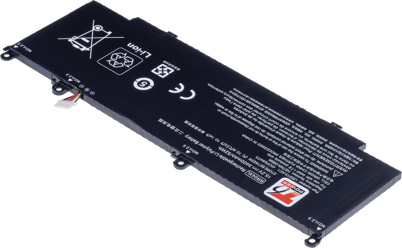 Batéria T6 Power pre HP Spectre 13-aw0000 x360, 3945mAh, 60, 7Wh, 4cell, Li-pol 