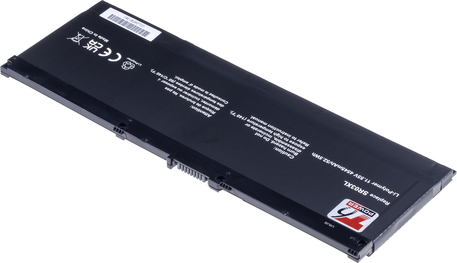 Batéria T6 Power HP Pavilion Gaming 15-cx0000, 17-cd0000, 4545mAh, 52, 5Wh, 3cell, Li-pol 
