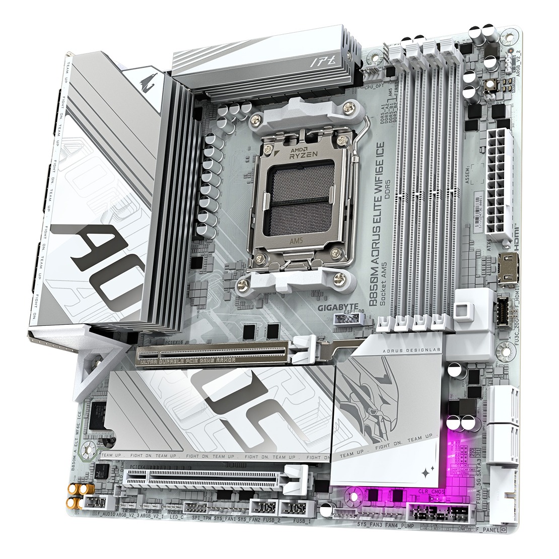 GIGABYTE B850 AORUS ELITE WIFI6E ICE/ AM5/ mATX 