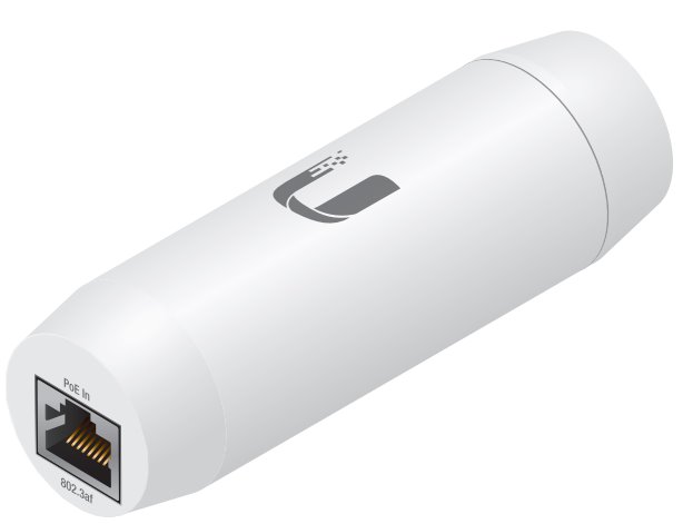 Ubiquiti INS-3AF-I-G PoE, Instant Indoor PoE Converter, 48V 802.3af/ 24V pasívne PoE, vnútorné