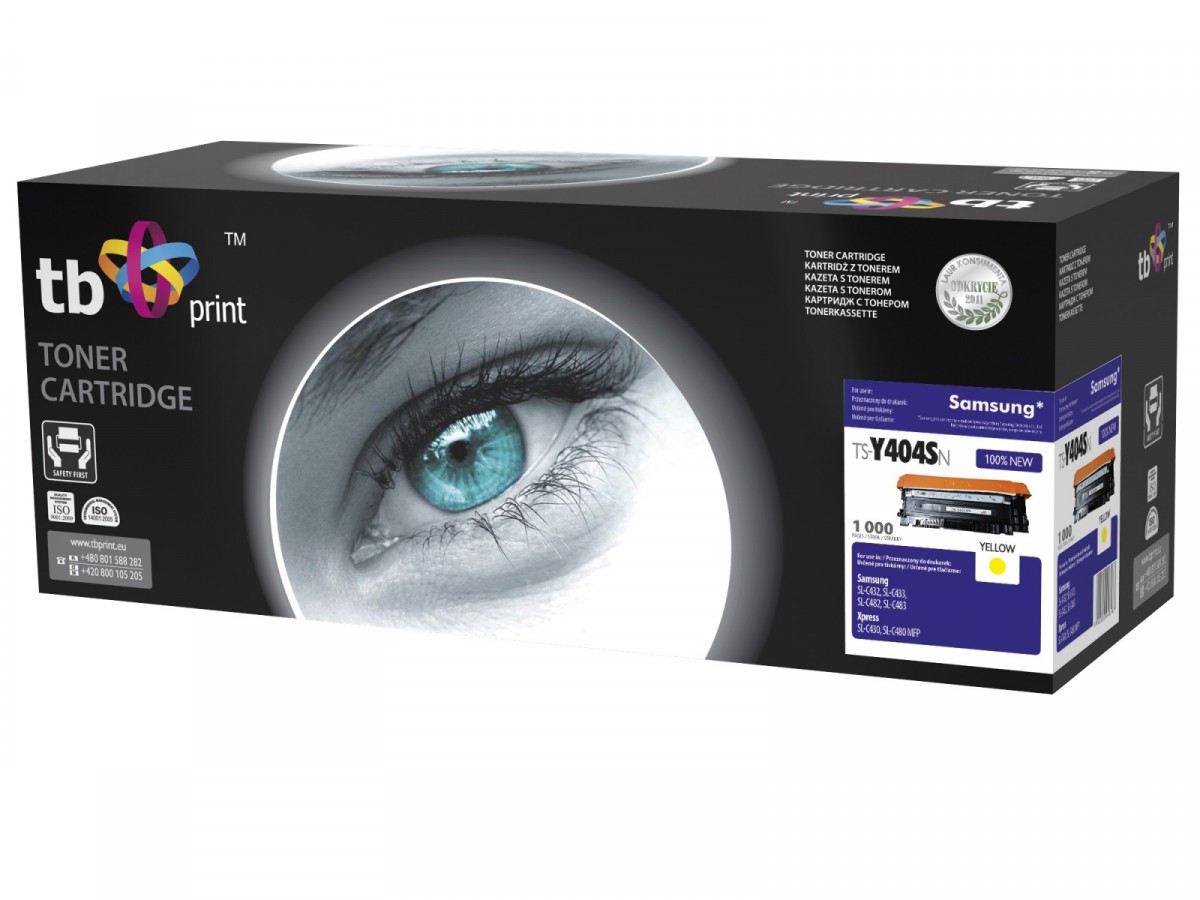 Toner TB komp s Samsung CLT-Y404S, new, 1000, Yellow