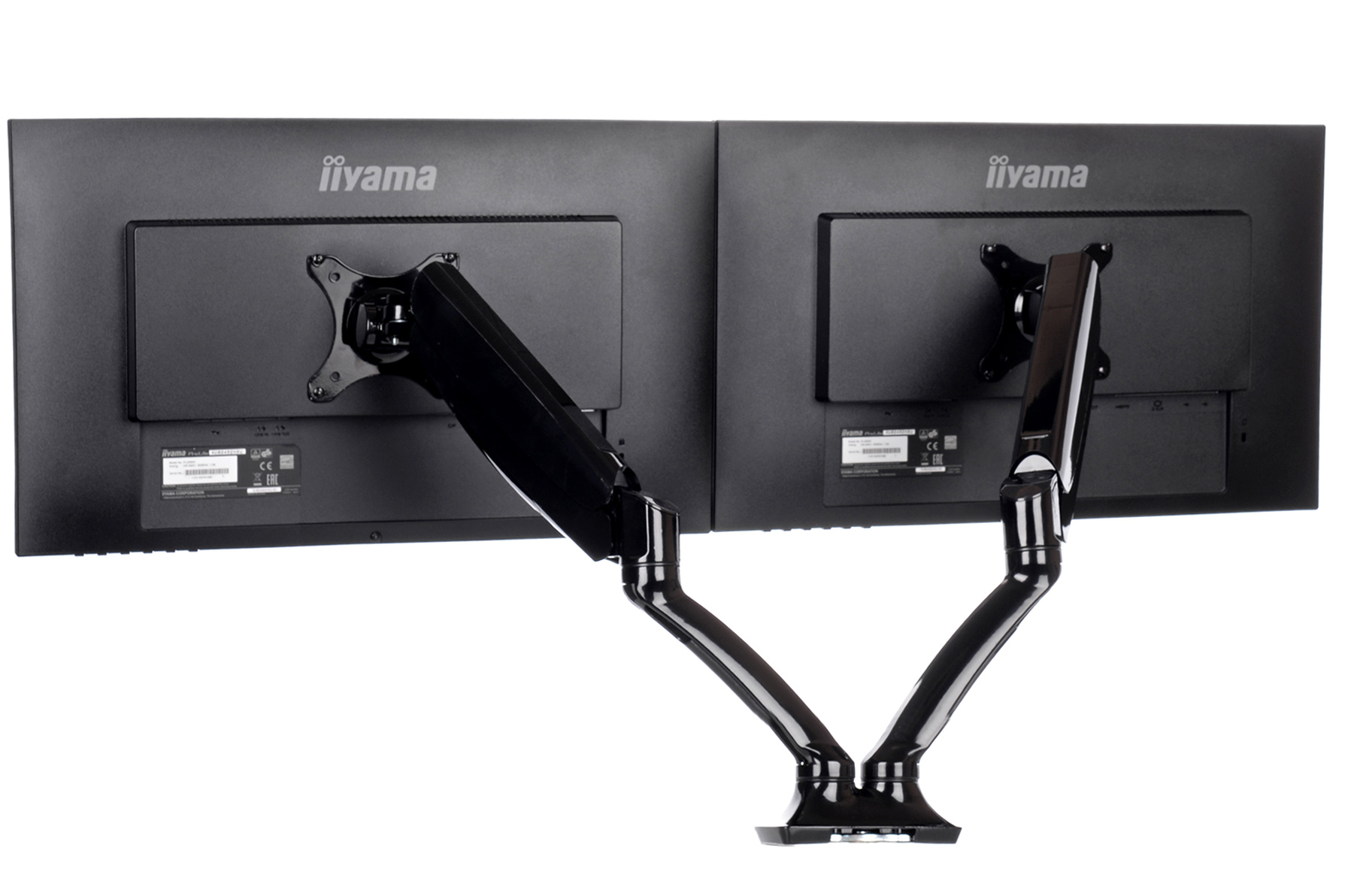 iiyama - dvojité rameno s plynovou pružinou 