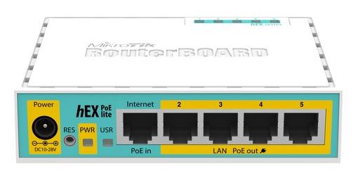 Mikrotik RB750UPr2 650MHz, 64MBRAM, 5x LAN, hEX 