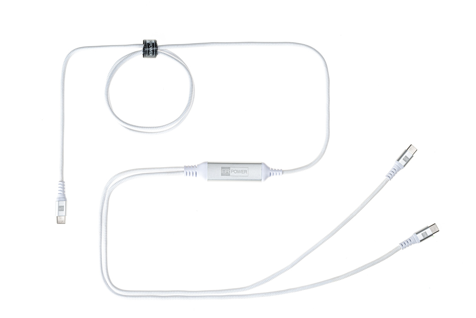 ER POWER Intelligent Cable Extender USB-C do Dual USB-C 