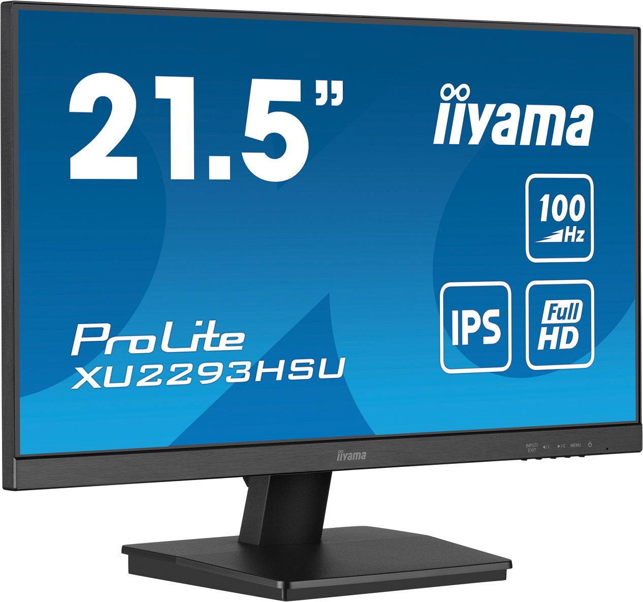 22" iiyama XU2293HSU-B7:IPS, FHD, 100Hz, HDMI, DP 