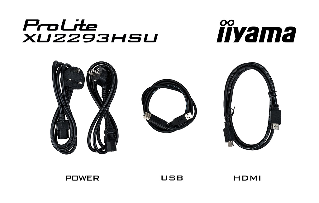 22" iiyama XU2293HSU-B7:IPS, FHD, 100Hz, HDMI, DP 