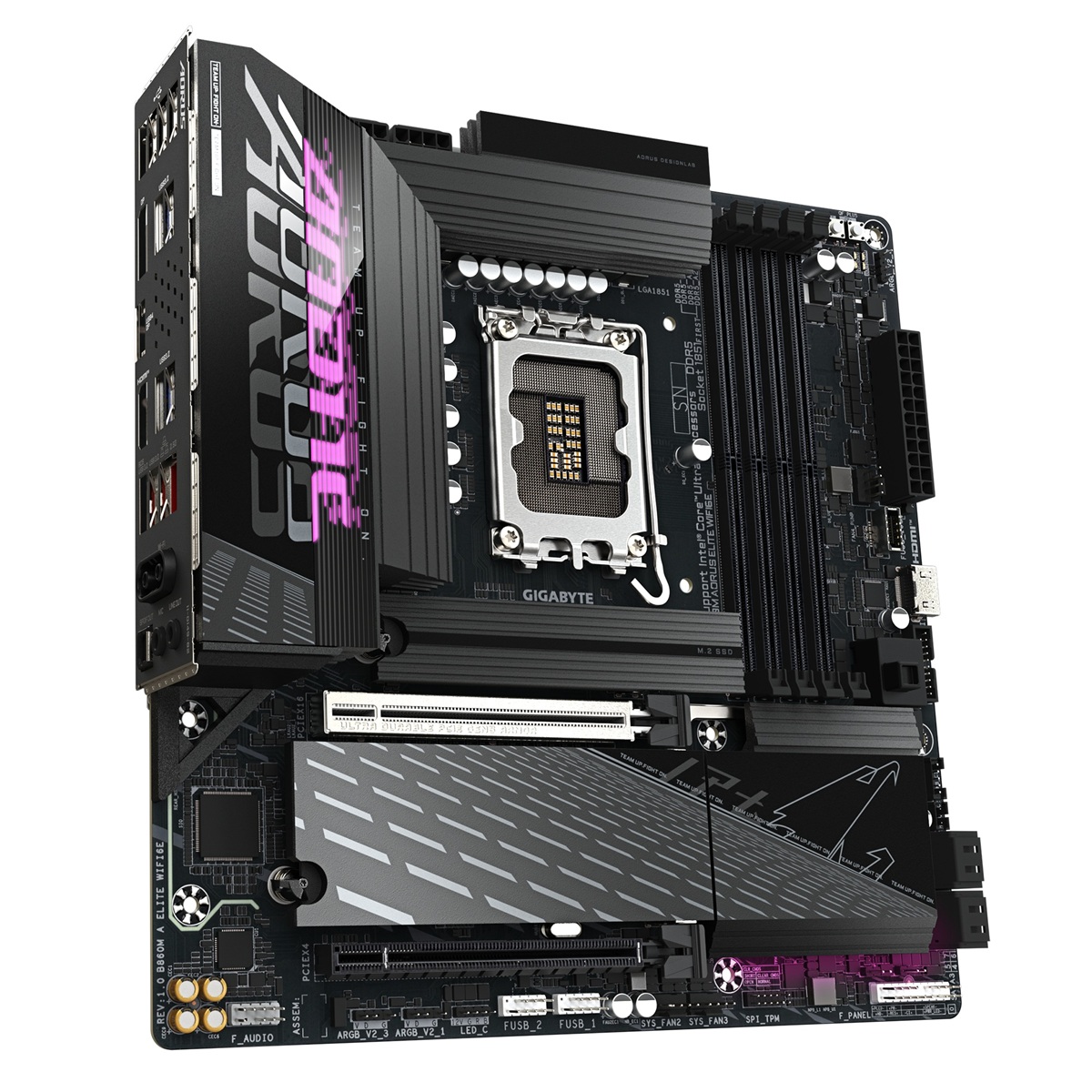 GIGABYTE B860 AORUS ELITE WIFI6E/ LGA 1851/ mATX 
