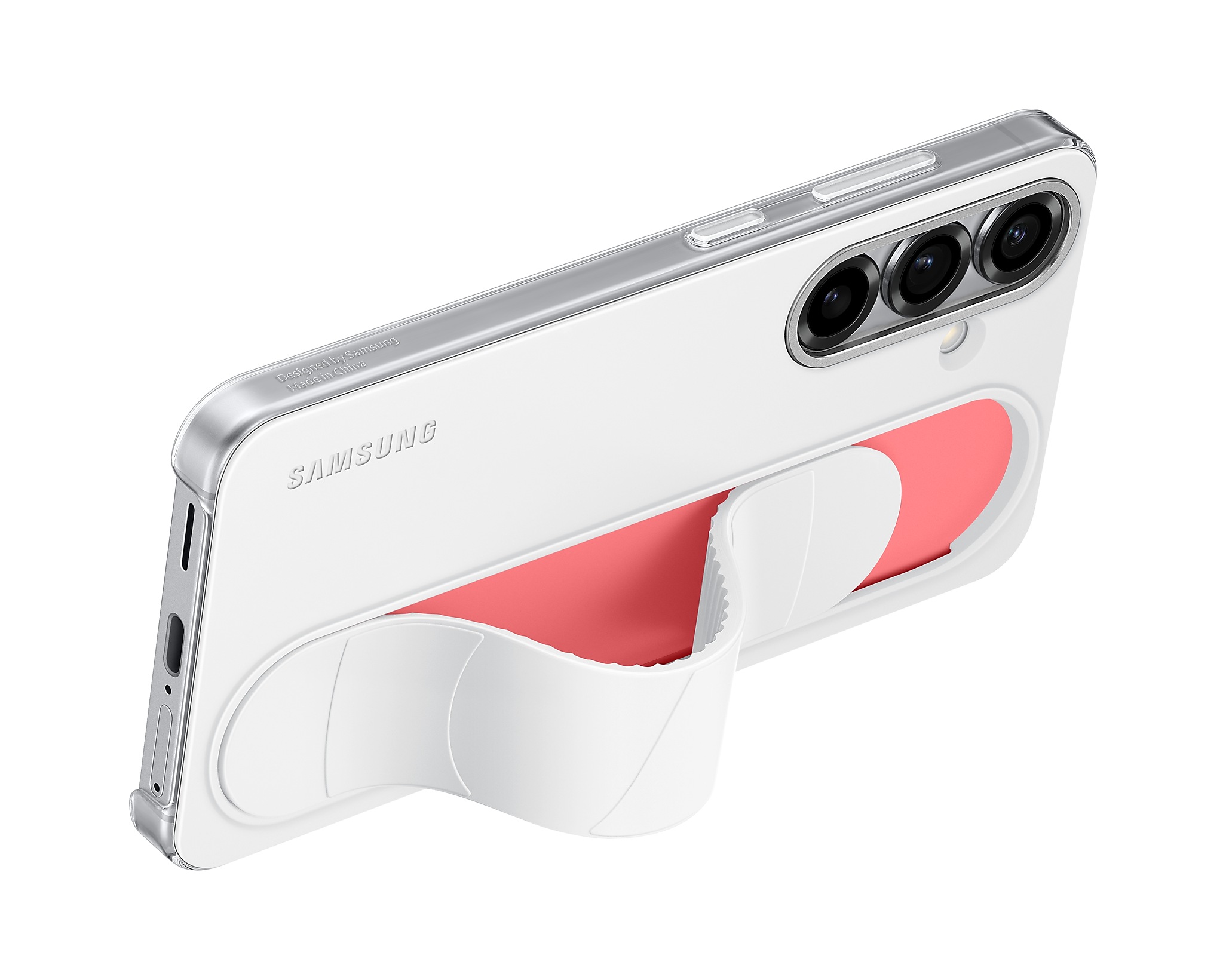 Samsung Zadný kryt s pútkom pre Galaxy S25+ White 