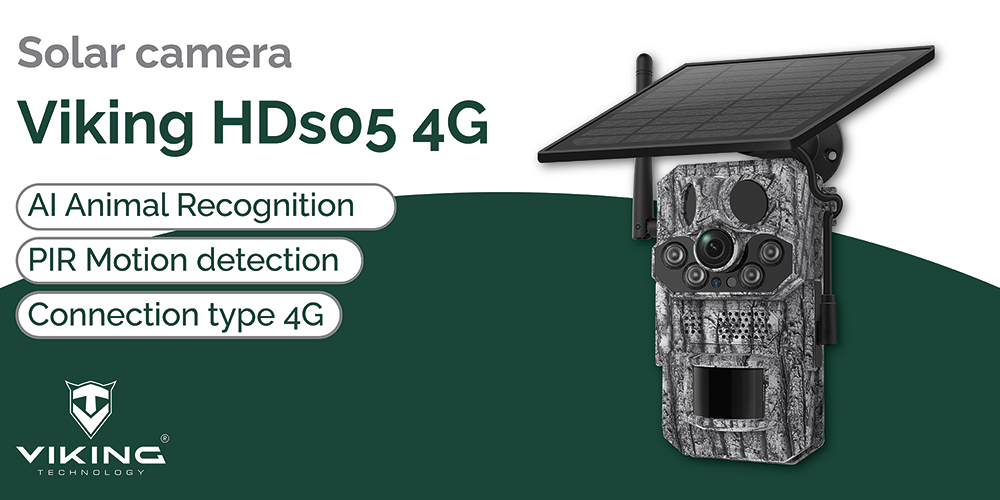Solárna kamera Viking HDs05 4G 