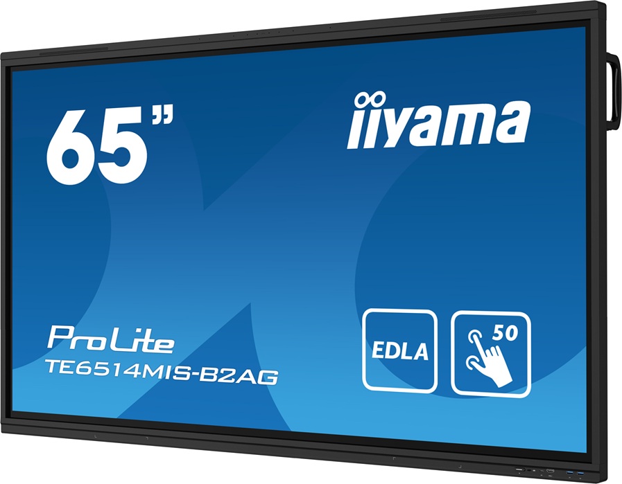 65" iiyama TE6514MIS-B2AG: VA, 4K, 50P, Google EDLA 