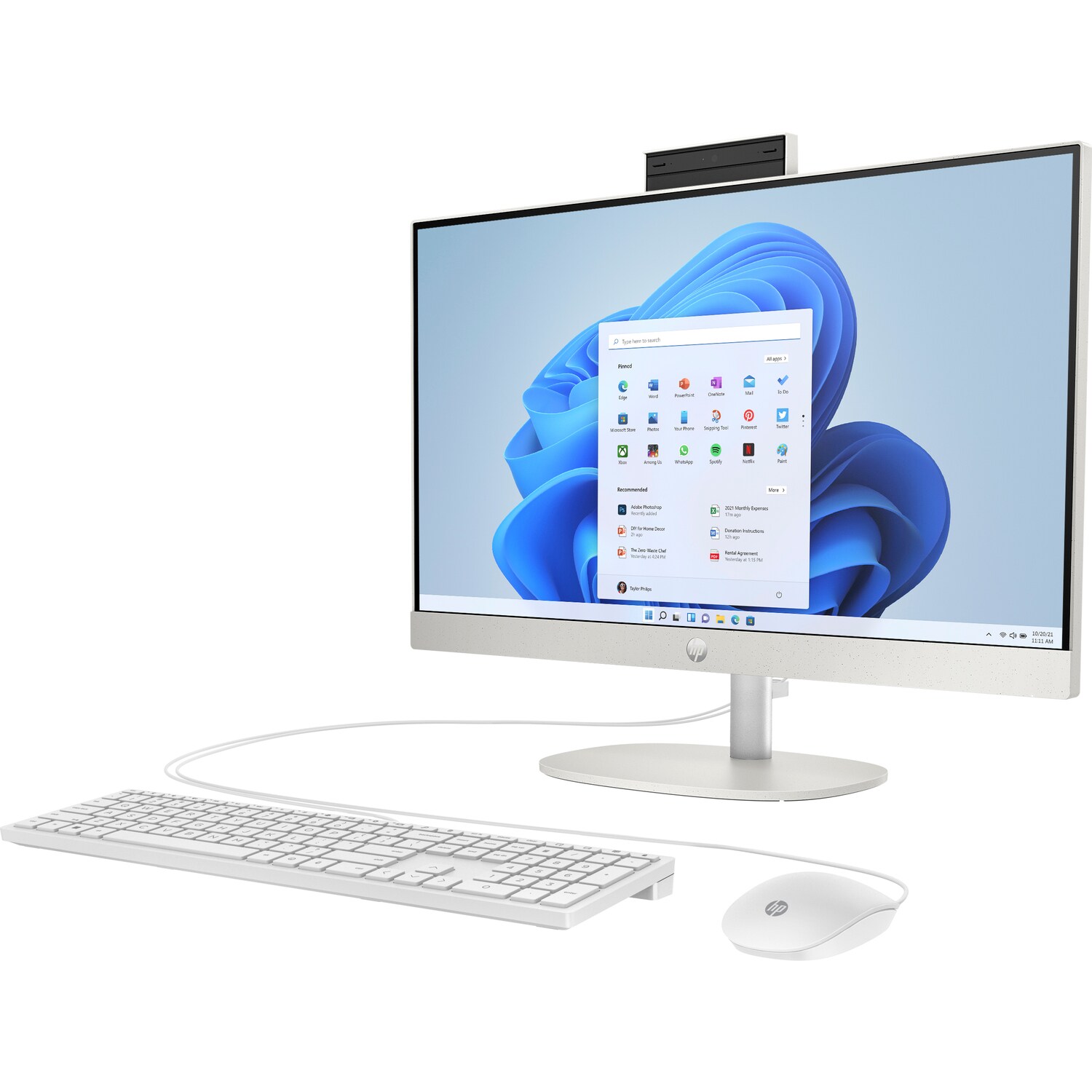 HP 24/ cr0017nc/ 23, 8"/ FHD/ T/ i5-1334U/ 16GB/ 1TB SSD/ Iris Xe/ W11H/ White/ 2R 