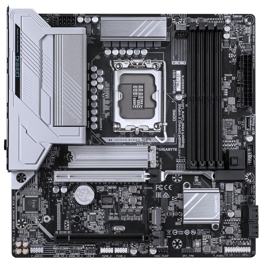 GIGABYTE B860 GAMING X WIFI6E/ LGA 1851/ mATX 