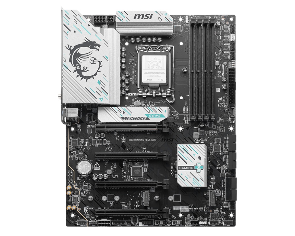 MSI B860 GAMING PLUS WIFI/ LGA 1851/ ATX 