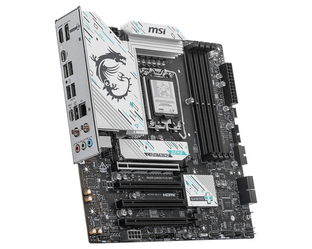 MSI B860 GAMING PLUS WIFI/ LGA 1851/ mATX 