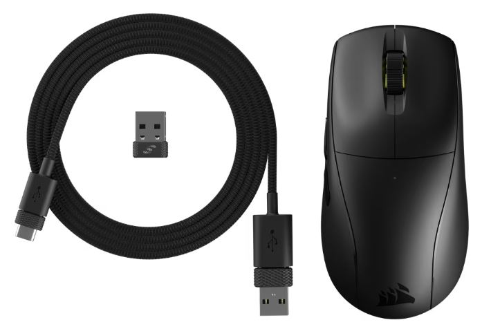 CORSAIR M75 Air Herná Optická 26 000 DPI USB+BT Čierna 