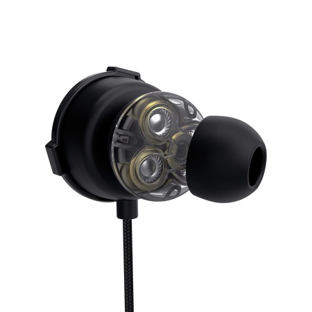 Trust GXT 406 Pine Multiplatform gaming earphones/ Jack/ Čierna 