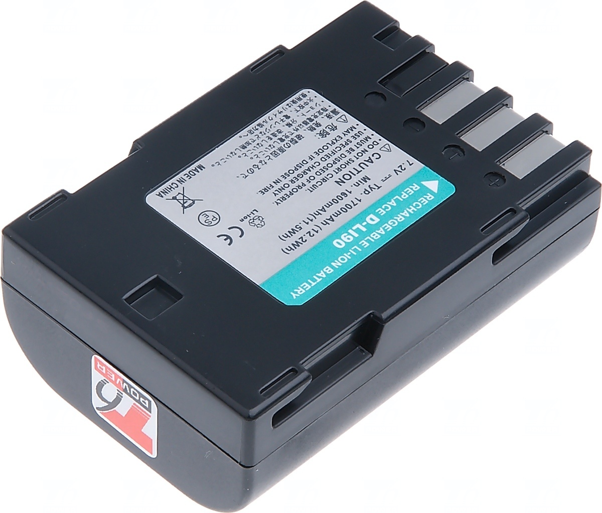 Batéria T6 Power pre Pentax D-Li90, 1620mAh, 11, 7Wh 