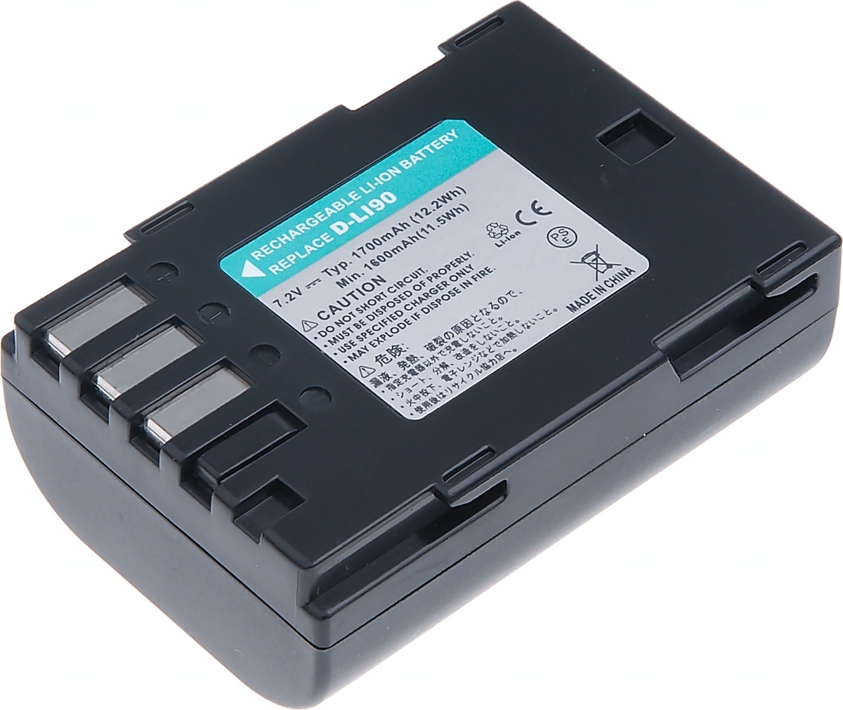 Batéria T6 Power pre Pentax D-Li90, 1620mAh, 11, 7Wh