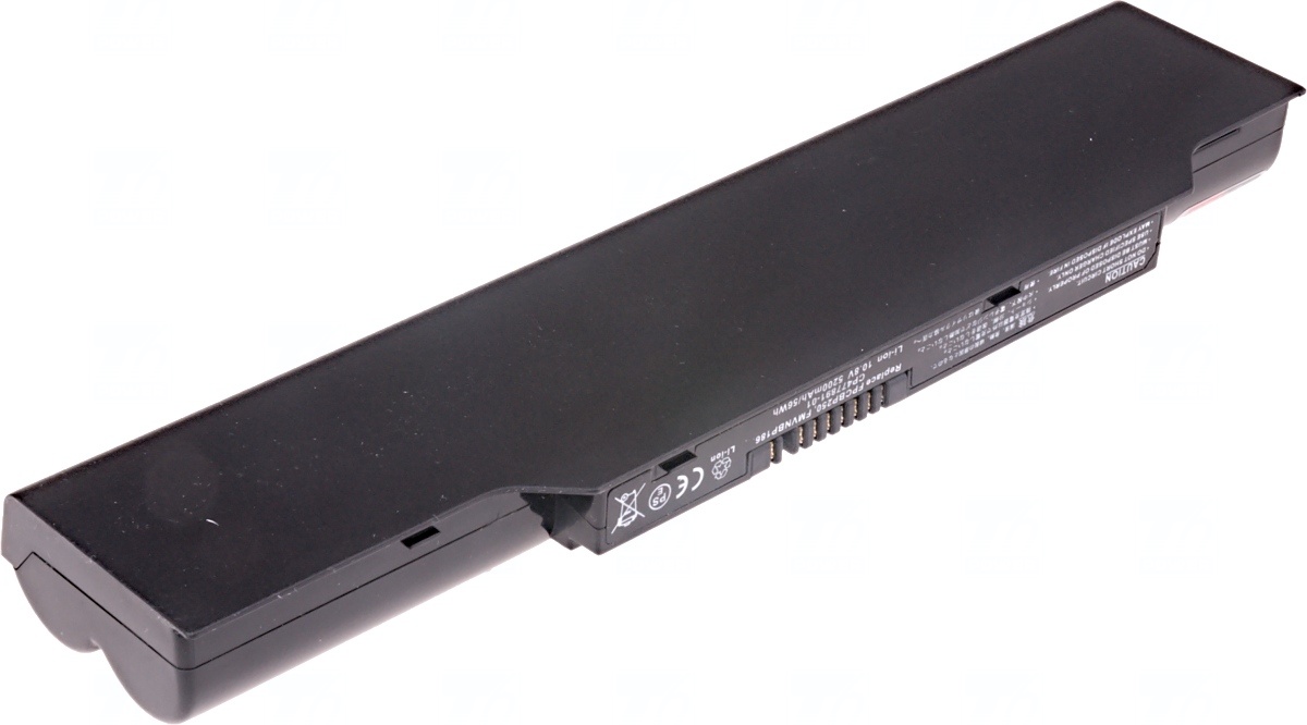 Batéria T6 Power pre Fujitsu LifeBook LH520, LH530, AH530, E741, PH50, PH521, 5200mAh, 56wh, 6cell 