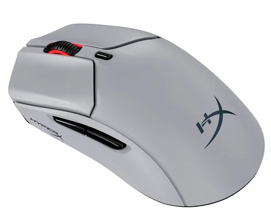 HyperX Pulsefire Haste 2 Pre/ Herná/ Optická/ Pre pravákov/ 26 000 DPI/ USB+BT/ Sivá 