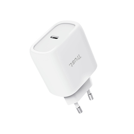 TRUSt MAXO 45W USB-C GAN CHARGER WHITE 