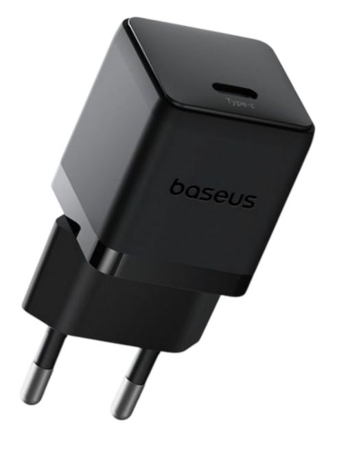 Baseus Rýchlonabíjačka do siete Palm 30W USB-C PD QC 3.0 čierna 