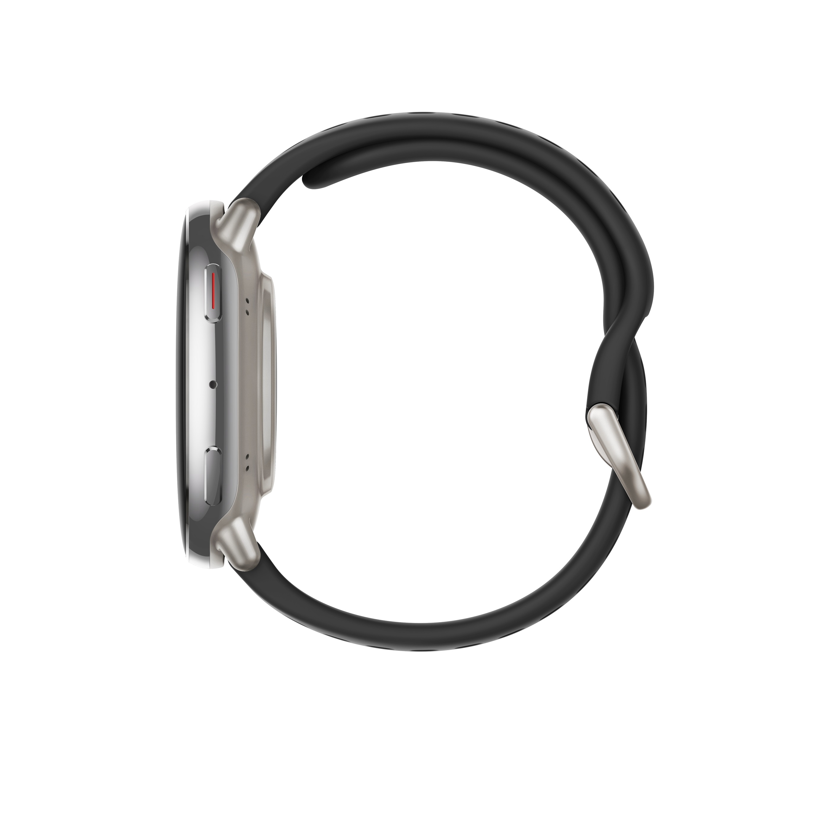 Amazfit Active 2 Round/ Silver/ Šport Band/ Black 