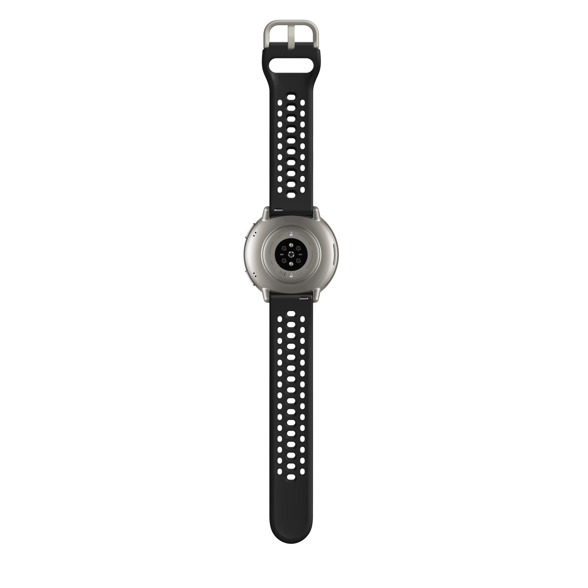 Amazfit Active 2 Round/ Silver/ Šport Band/ Black 