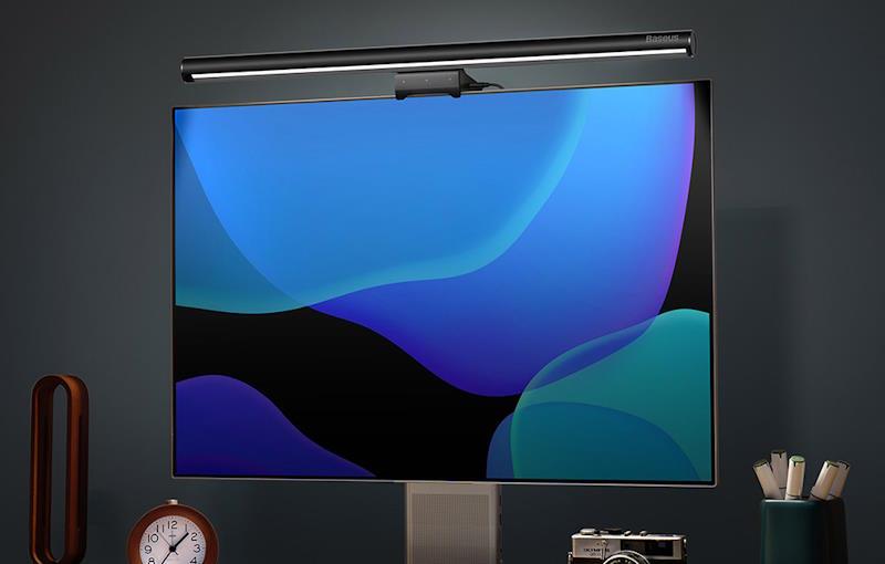 Baseus Závesné LED svetlo i-Wok2 Series pre obrazovky čierne 